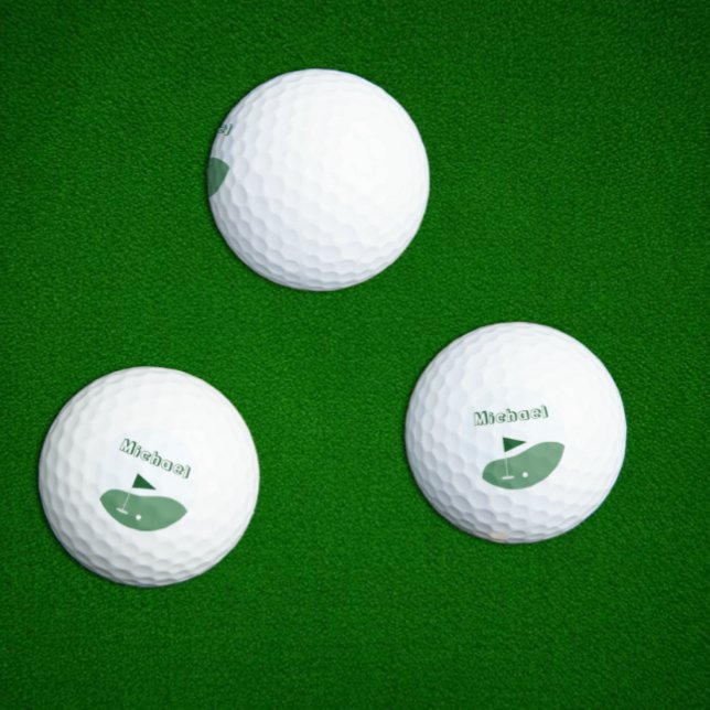 Golf Course Personalized Golf Balls (Creator Uploaded)