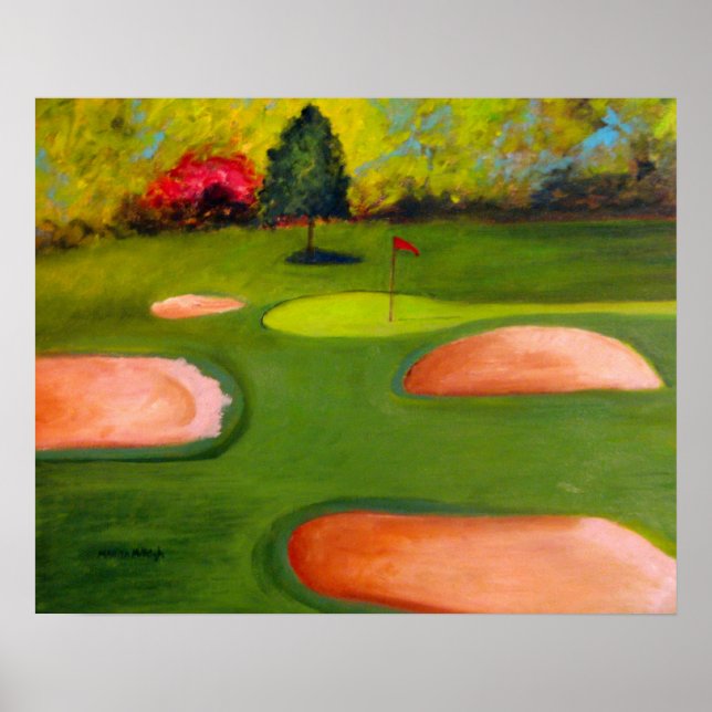 Golf Course-Poster Poster (Front)