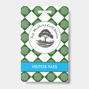 Golf Course Press & Guest Access Badge