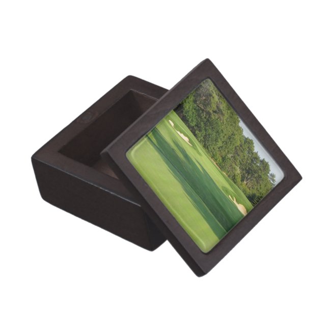 Golf Course Small Gift Box (Opened)