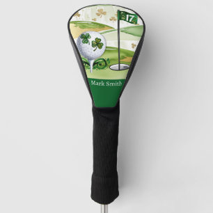 Golf Course St. Patrick's day Head Cover