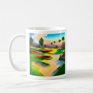 Golf Course Utopia Coffee Mug