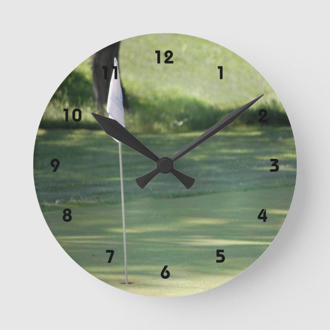 Golf Course Wall Clock (Front)