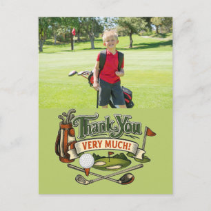 Golf Create your own thank you card
