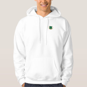 GOLF Crest with Laurel Wreath and Clubs Hoodie