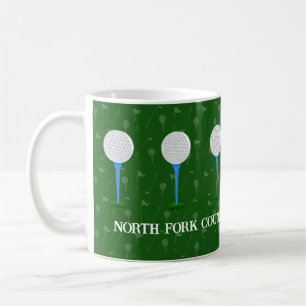 Golf customisé Country Club Café Mug