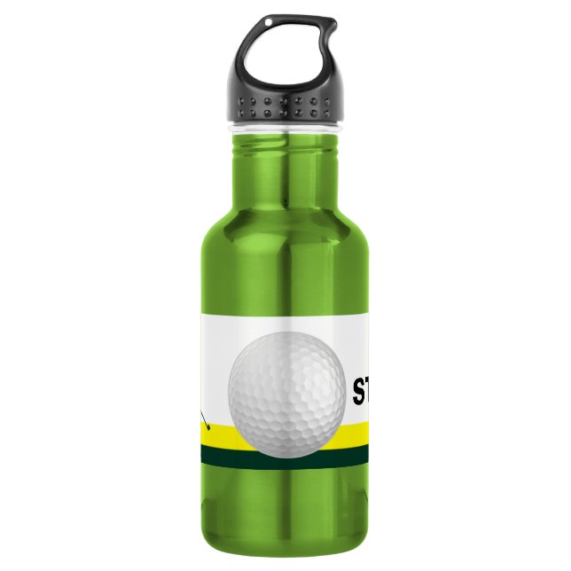 Golf customizable 532 ml water bottle (Front)