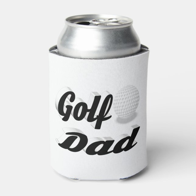 Golf Dad  Can Cooler (Can Front)