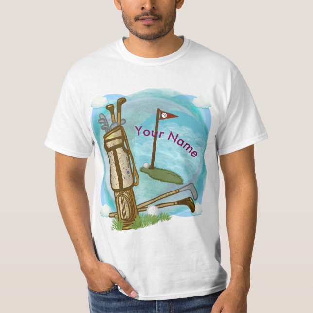 Golf Dad custom t-shirts (Front)