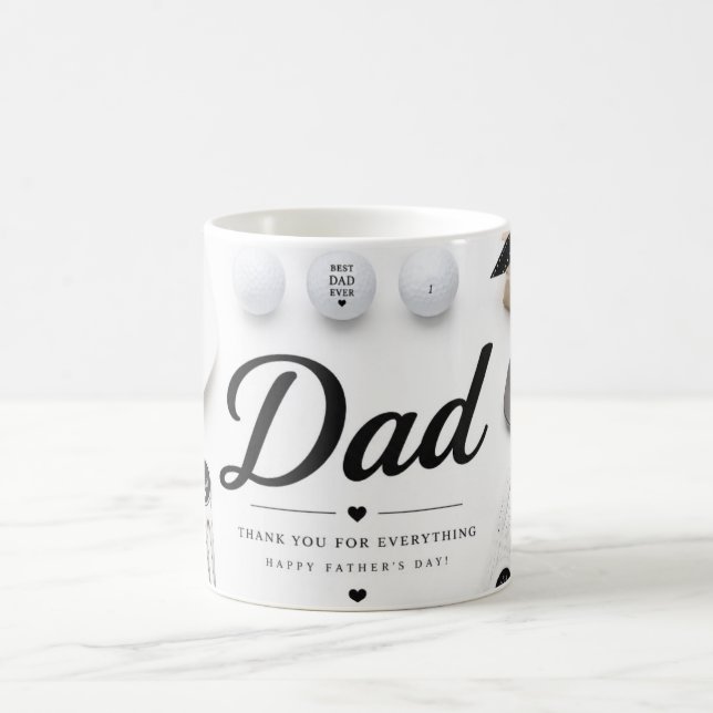 Golf Dad Father’s Day  Coffee Mug (Center)