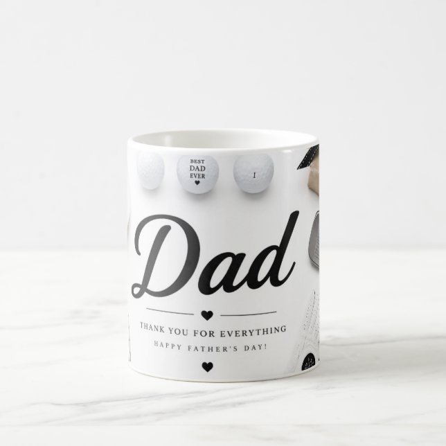 Golf Dad Father’s Day  Coffee Mug (Center)