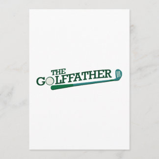 Golf Dad Funny Fathers Day Gift Card