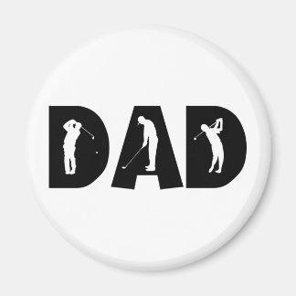 Golf Dad Gift Magnet