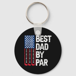 Golf Dad Keychain