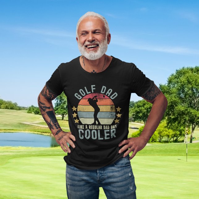 Golf Dad Like a Regular Dad But Cooler T-Shirt (Creator Uploaded)