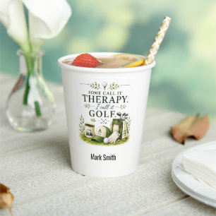 Golf daily coffee  paper cups