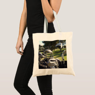 Golf Day Out, Tote Bag