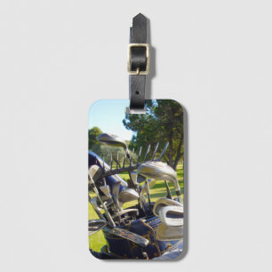 Golf Day Out Wahoo, Luggage Tag