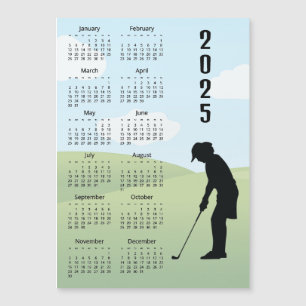Golf Design 2025 Calendar 