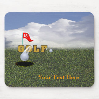 Golf Design #2 Mouse Pad