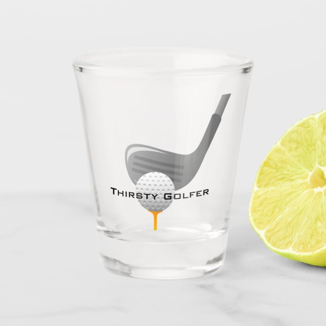 Golf Design Verre de tir (Devant)