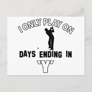 golf Designs Postcard