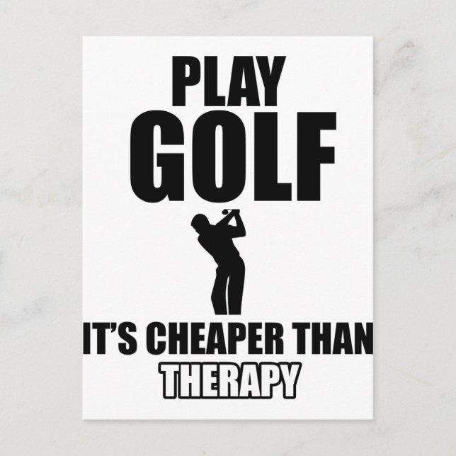 Golf designs postcard (Front)