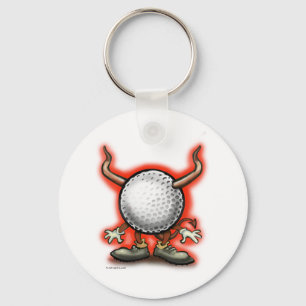 Golf Devil Keychain