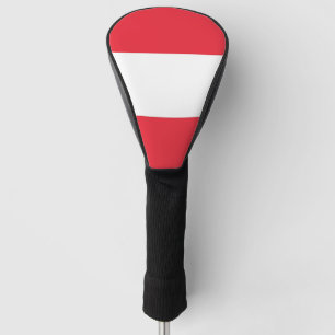 Golf Driver Cover with Flag of Austria
