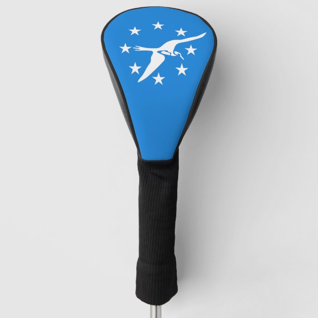 Golf Driver Cover with Flag of Corpus Christi, USA (Front)