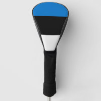 Golf Driver Cover with Flag of Estonia