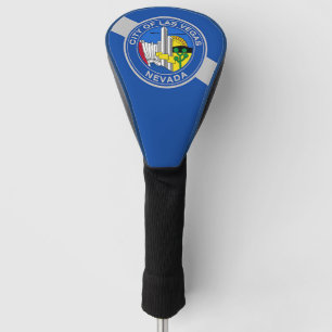 Golf Driver Cover with Flag of Las Vegas, USA