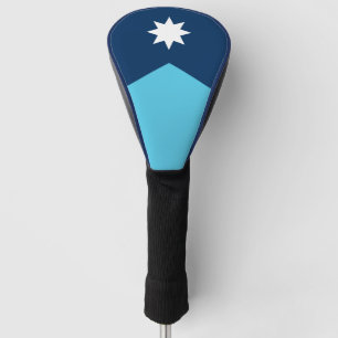Golf Driver Cover with Flag of Minnesota, USA