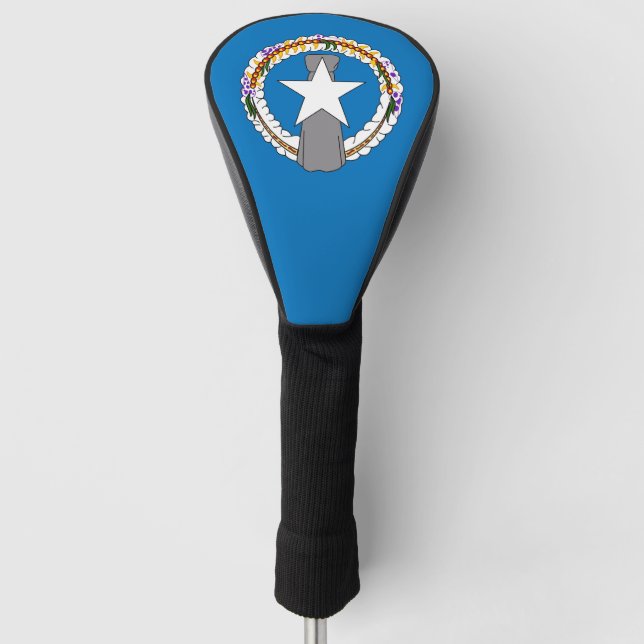 Golf Driver Cover with Flag of Northern Mariana (Front)