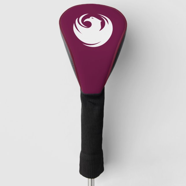 Golf Driver Cover with Flag of Phoenix, Arizona (Front)