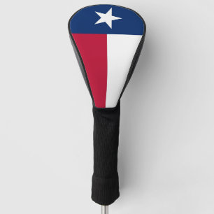 Golf Driver Cover with Flag of Texas, USA