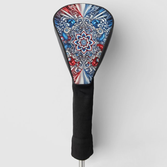 Golf Driver Cover with French Colours (Front)