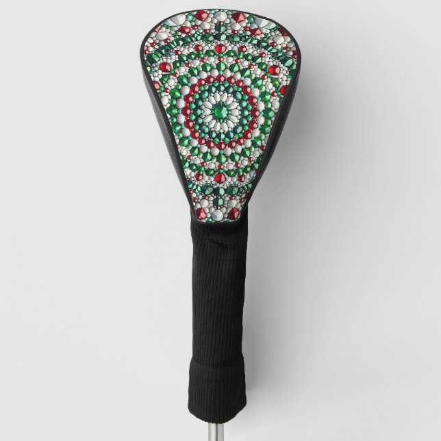 Golf Driver Cover with Italian Colours (Front)