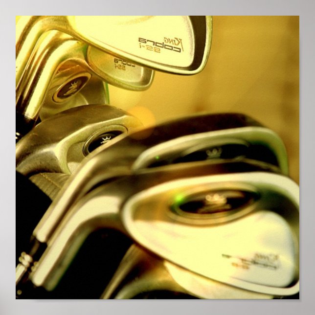 Golf Drivers Poster Print (Front)