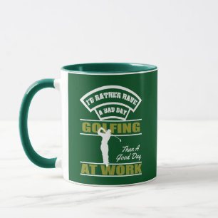 Golf Et Travail Combo Mug