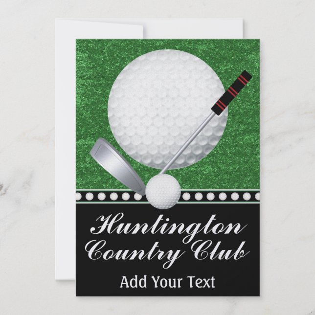 Golf Event - SRF Invitation (Front)
