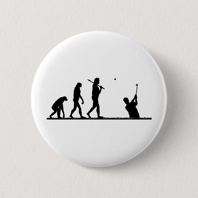golf evolution 2 inch round button (Front)
