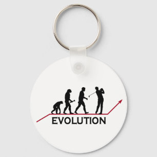 Golf Evolution Keychain