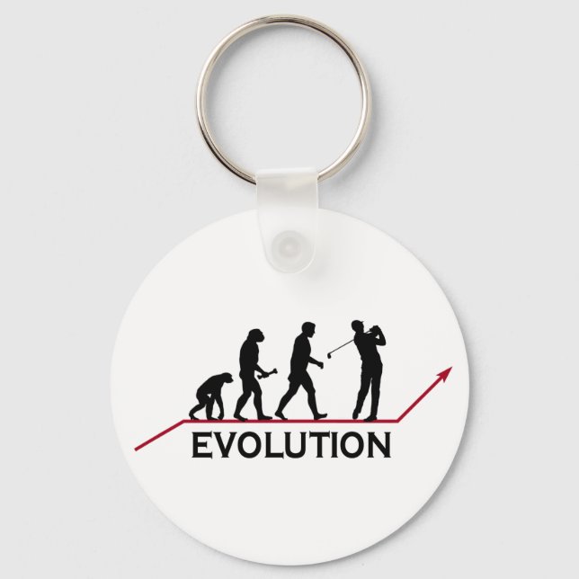 Golf Evolution Keychain (Front)