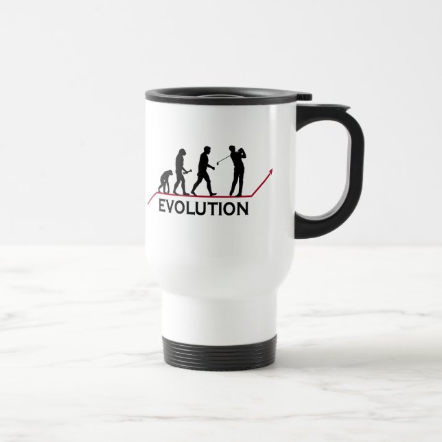 Golf Evolution Travel Mug (Right)