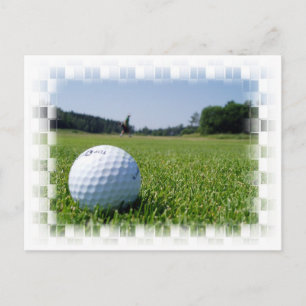 Golf Fairway Postcard