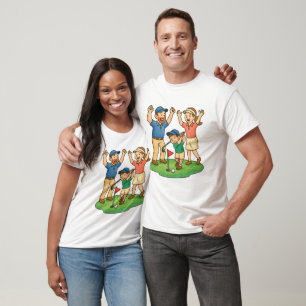 Golf Family T-Shirt Design Golfer Family