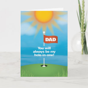 Golf Father's Day Card