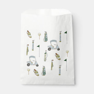 Golf Favour Bag