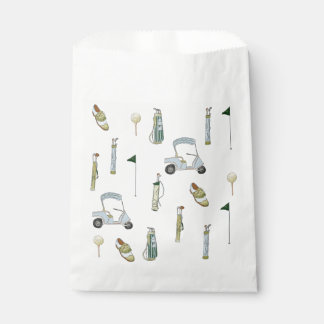 Golf Favour Bag